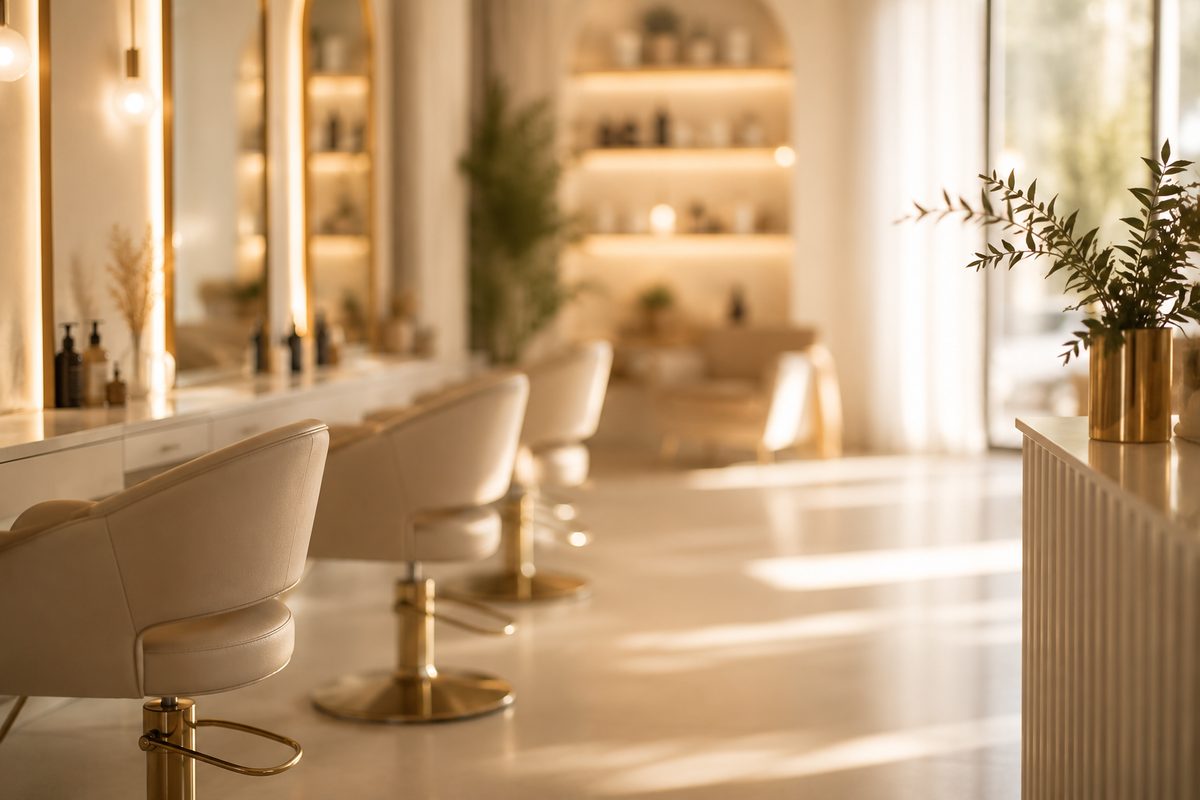Sfeervolle salon-interieur